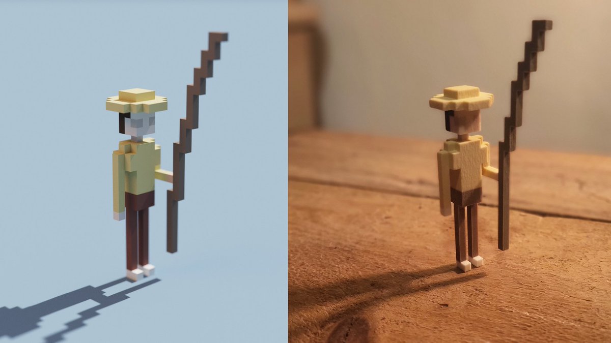 VilleVoxel's tweet photo. Just caught this avatar trying to leave Voxel Ville without his passport! 

Did someone mention physical collectibles will be available in our upcoming marketplace? Maybe some avatars will come to visit you in real life soon too! https://t.co/NscHpd8RLB