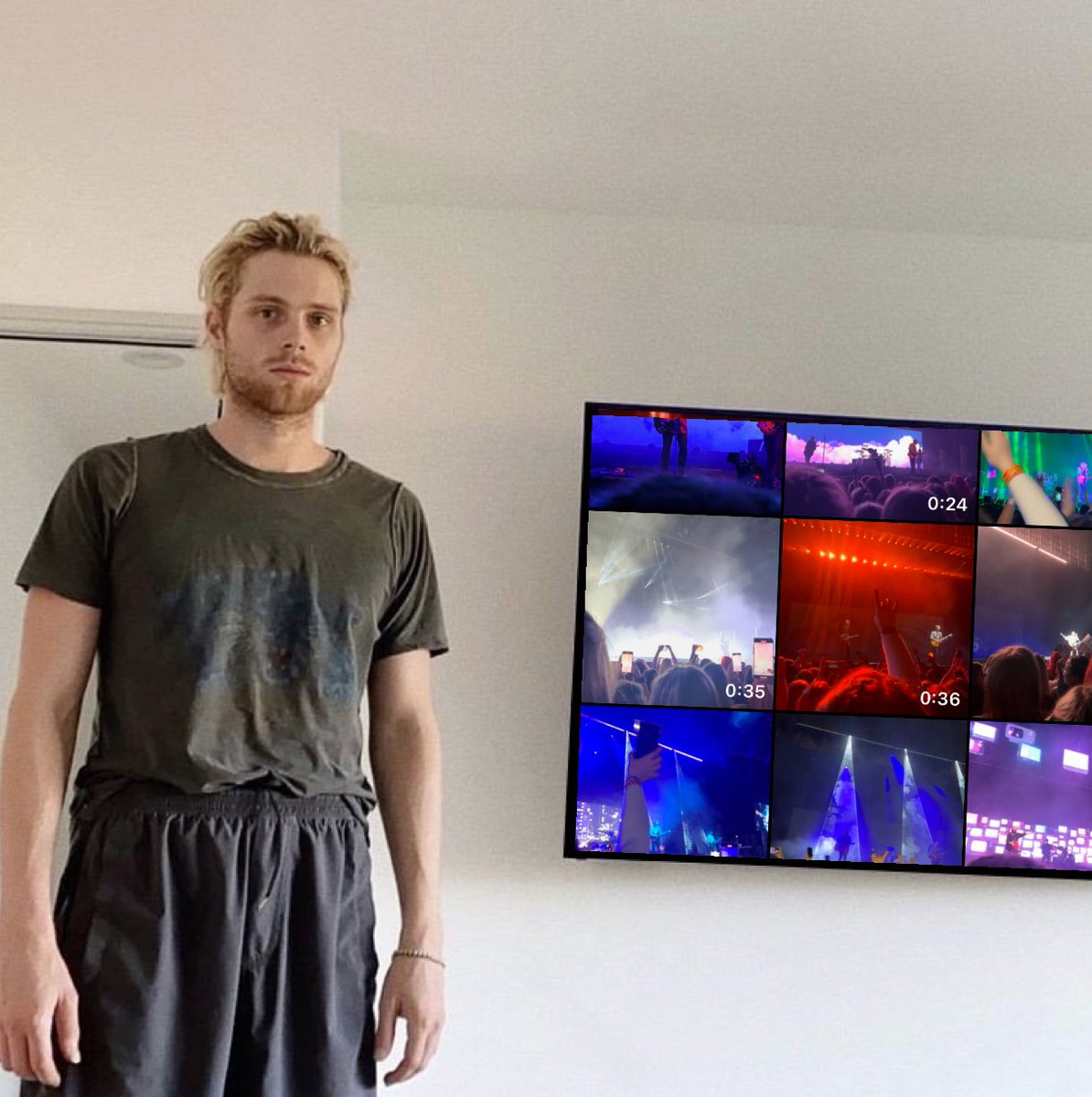 my family: minding their business 
me: “anyone wanna watch my 5sos tour videos?”