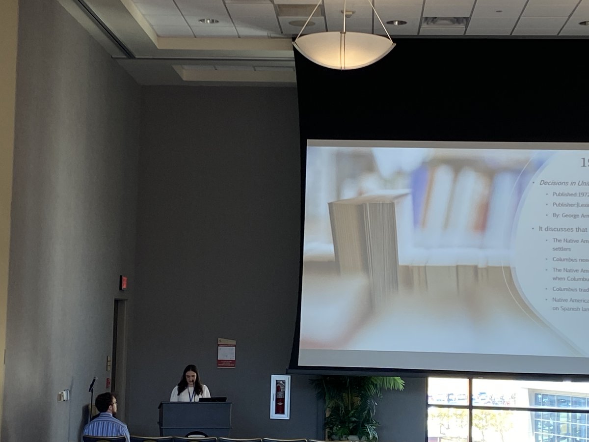 simpsonat's tweet photo. A big shout out to our @DuqHistory students who presented their research at the @duqedu URSS.  Their hard work, ability to ask great questions and dedication to #history were on display today.  Honored to have played a very small part in some of this work. https://t.co/Buk1BGNwAf