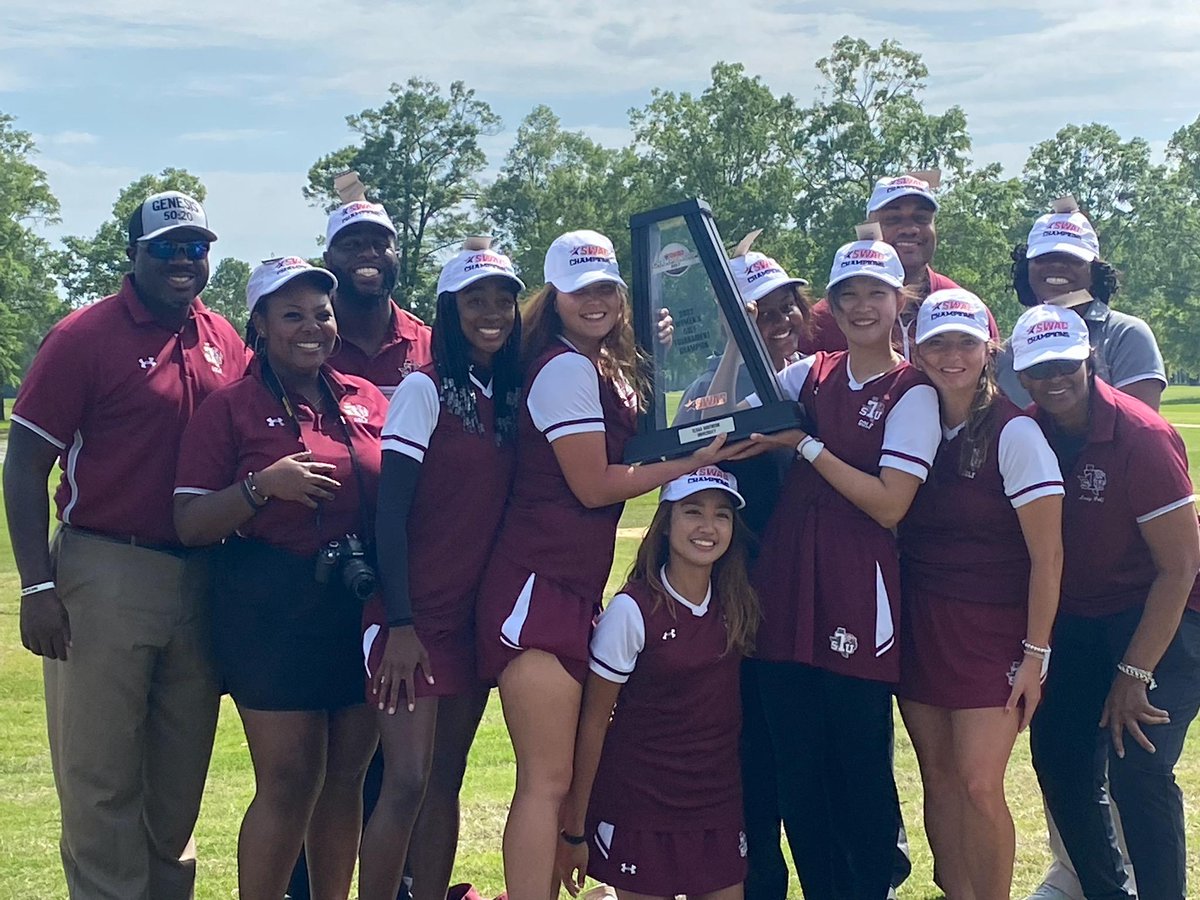 Two more titles are headed back to TSU. Big congratulations to both our men's and women's golf teams for winning the SWAC championship today! #TSUProud #TSUGolf