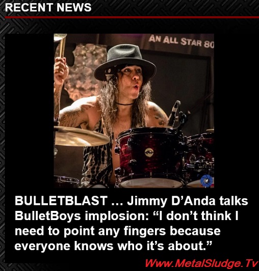 cskkdfgr's tweet photo. BULLETBLAST …
Jimmy D’Anda talks BulletBoys implosion: “I don’t think I need to point any fingers because everyone knows who it’s about.”
#jimmydanda #bulletboys #marqtorien #micksweda #lonnievencent #vinylwritermusic #andrewdicecco #metalsludge
https://t.co/JoBWfdeycP https://t.co/28MqlT16gf