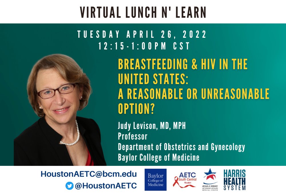 Houston AIDS Education & Training Center (AETC) (@houstonaetc) on Twitter photo Happening next week.
Dr. Levison of <a href="/bcmhouston/">BCMHouston</a> will be presenting on #HIV #WomensHealth.
<a href="/MySMFM/">SMFM</a> @uthealthobgyn <a href="/ACNMmidwives/">American College of Nurse-Midwives</a> <a href="/ANACnurses/">Association of Nurses in AIDS Care</a>
#HIVTwitter #GynTwitter Happening next week.
Dr. Levison of <a href="/bcmhouston/">BCMHouston</a> will be presenting on #HIV #WomensHealth.
<a href="/MySMFM/">SMFM</a> @uthealthobgyn <a href="/ACNMmidwives/">American College of Nurse-Midwives</a> <a href="/ANACnurses/">Association of Nurses in AIDS Care</a>
#HIVTwitter #GynTwitter