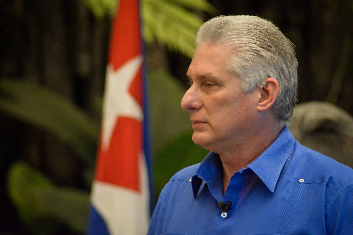 Felicitaciones a nuestro Presidente <a href="/DiazCanelB/">Miguel Díaz-Canel Bermúdez</a> !!!  Hombre humilde, revolucionario, comprometido con su país y su tiempo. Firme  e incondicional seguidor del ejemplo y legado de #FidelPorSiempre 
Junto a usted, #VamosConTodo