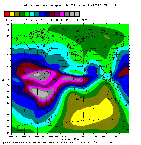 Global Optimum NVIS Frequency Map Based Upon Hourly Ionosphere Soundings via https://t.co/6WcAAthKdo #hamradio https://t.co/1oiCANkYGv