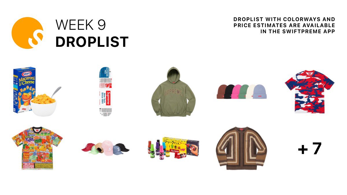 Week 9 — Macaroni &amp; Cheese (US only), Magic Markers and more on this drop! Calm week 🤗
