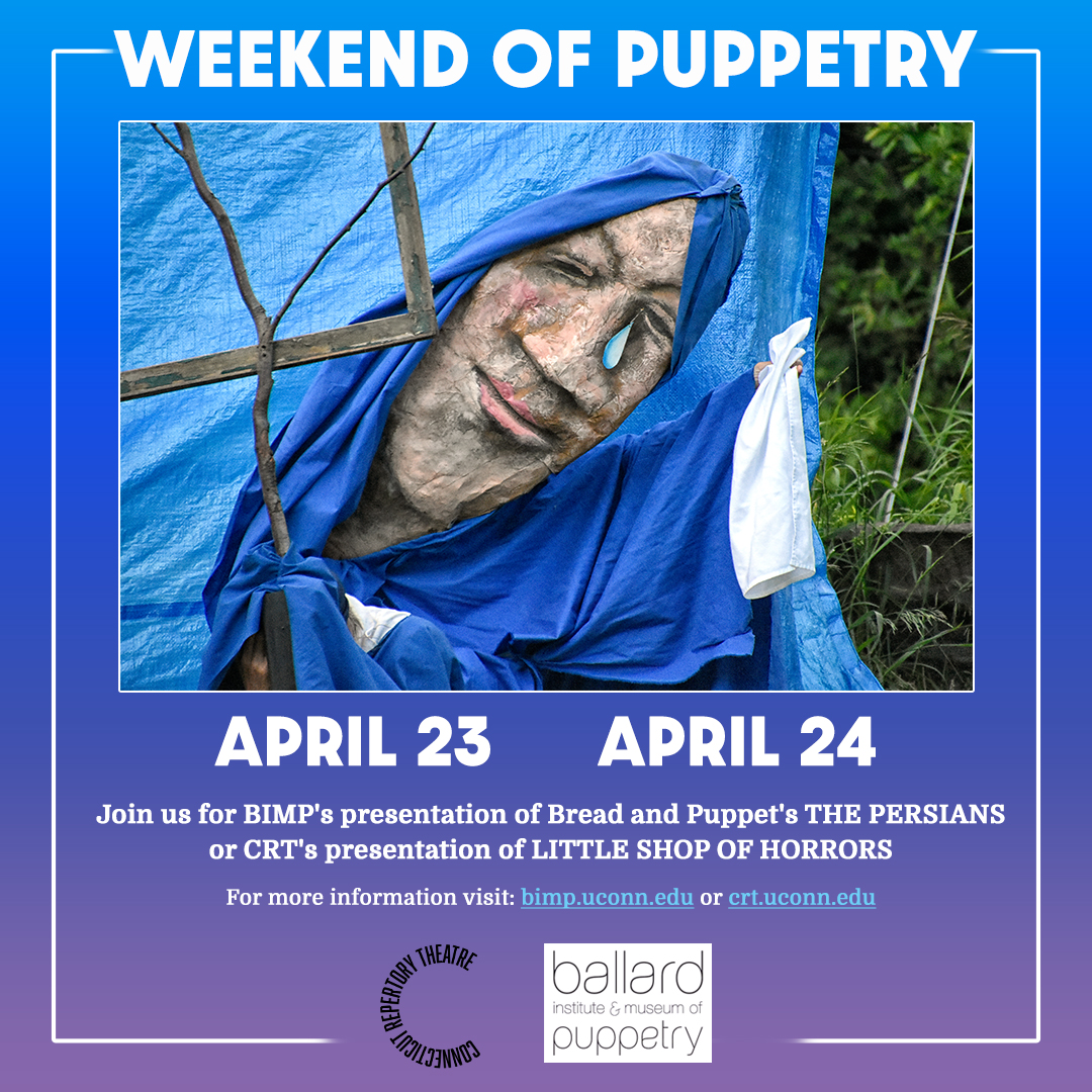 Learn more about Puppetry at SFA! We also have the Weekend of Puppetry on campus! Get a discount for two shows! #UConn #Arts