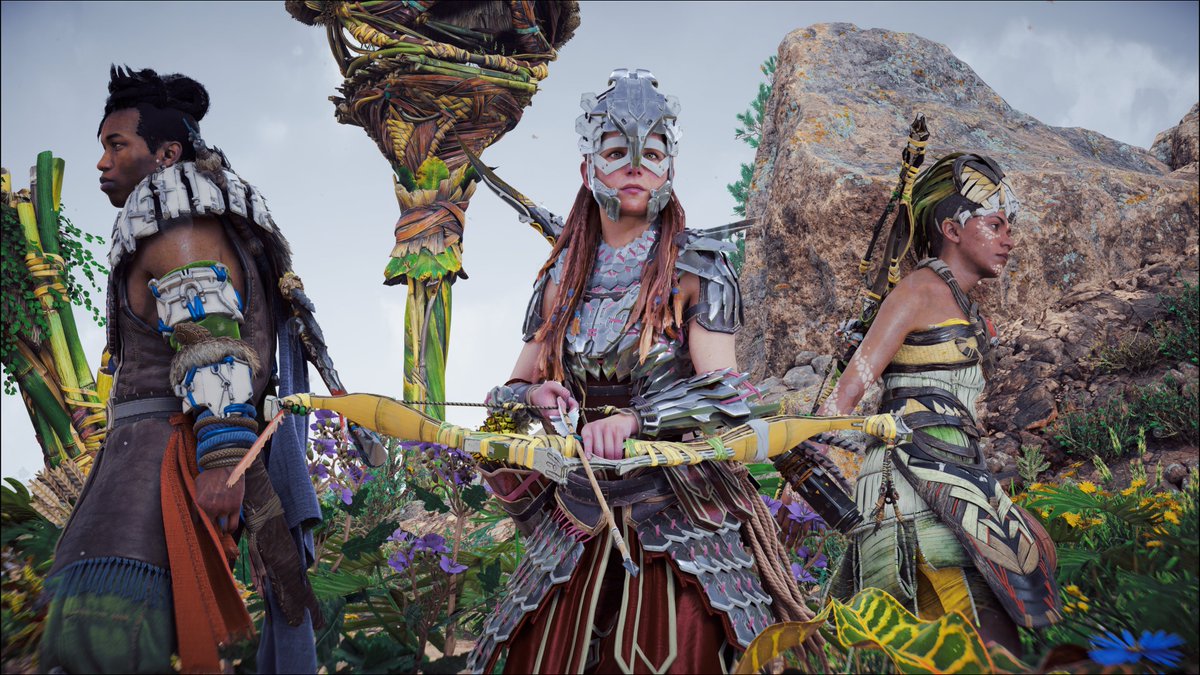 MrRaphZahn's tweet photo. Stand back, they got this 💪🏽
#HorizonForbiddenWest by @Guerrilla
#Aloy #VirtualPhotography #VGPNetwork #VGPUnite #VGPWednesday #STVP #WorldofVP #LandofVP #GamerGram #VPCONTEXT #ZarnGaming #PS5Share #PSshare https://t.co/tYLrVymXiU