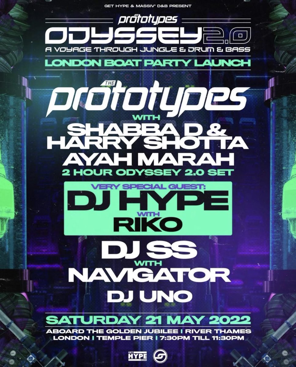 Navi4Real's tweet photo. ODYSSEY 2:0
BOAT PARTY LAUNCH
feat: #ThePrototypes
#AyahMarra @Shabbadan @HarryShotta @DJUno @TheRikoDan @DJHYPE_PLAYAZ @DJSSformation
SATURDAY 21st May
GET INVOLVED π₯π₯
#ODYSSEY20 https://t.co/A2BqA2Idq9