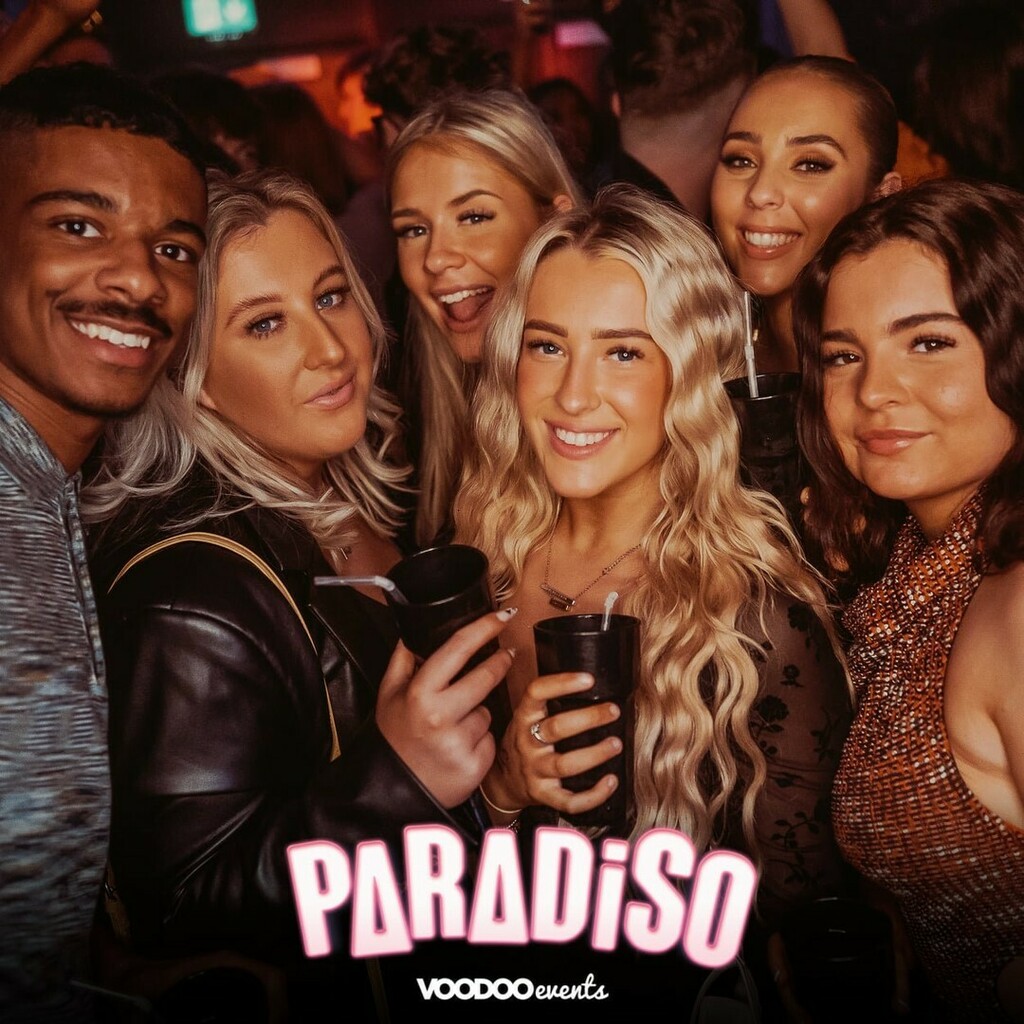 ParadisoNewc's tweet photo. Bank Holiday ✔️ 

We are back this Friday, Phase 1 Tickets have SOLD OUT! Get your Phase 2 tickets now! 📲

#OnFridaysWeDrink 🥂 https://t.co/9J3Whotqmi https://t.co/a7RINkAn2G