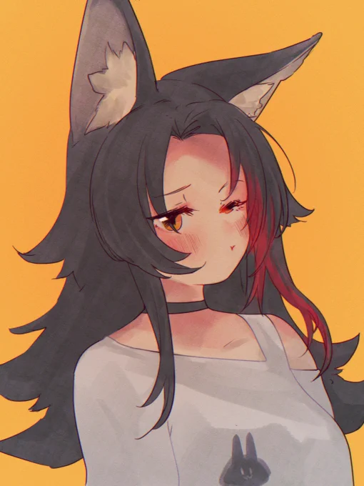 拗ねちゃった
#みおーん絵 