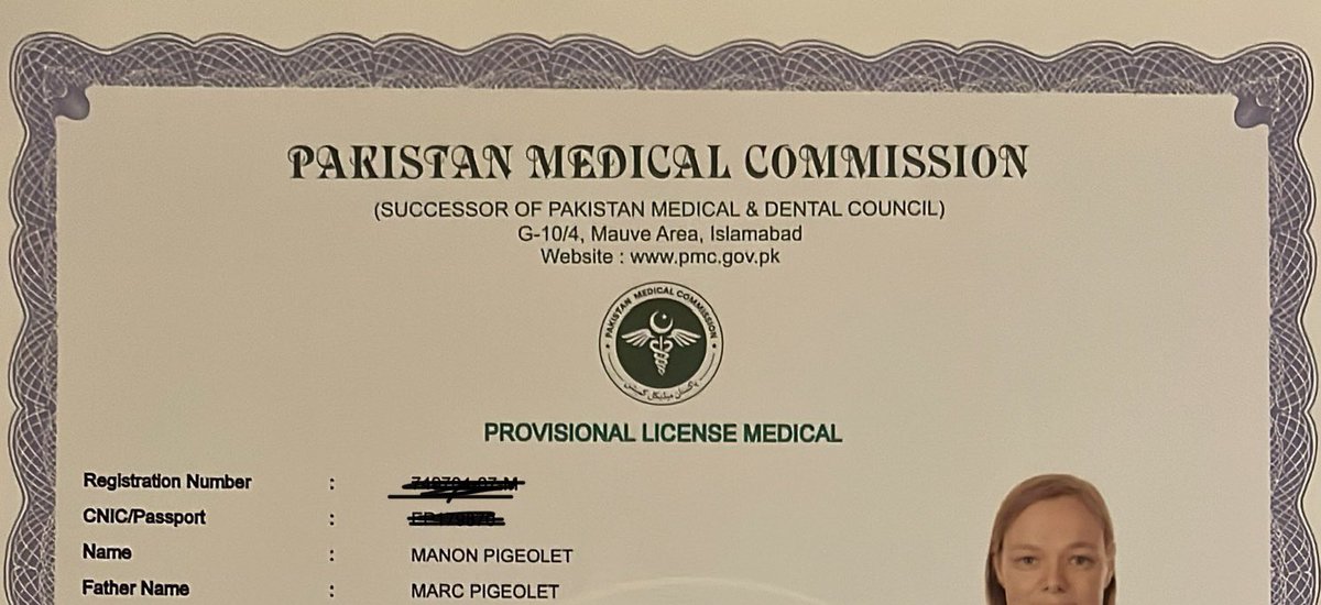 Manon Pigeolet (@manon_pigeolet) on Twitter photo Working abroad in global health requires appropriate training and licensing! Humbled to have received my 🇵🇰license today and eager to learn from friends and colleagues <a href="/AnamNEhsan1/">Anam N Ehsan</a> <a href="/mnabeelashraf94/">M Nabeel Ashraf, MBBS MPH</a> blogs.bmj.com/bmjgh/2020/03/… Working abroad in global health requires appropriate training and licensing! Humbled to have received my 🇵🇰license today and eager to learn from friends and colleagues <a href="/AnamNEhsan1/">Anam N Ehsan</a> <a href="/mnabeelashraf94/">M Nabeel Ashraf, MBBS MPH</a> blogs.bmj.com/bmjgh/2020/03/…