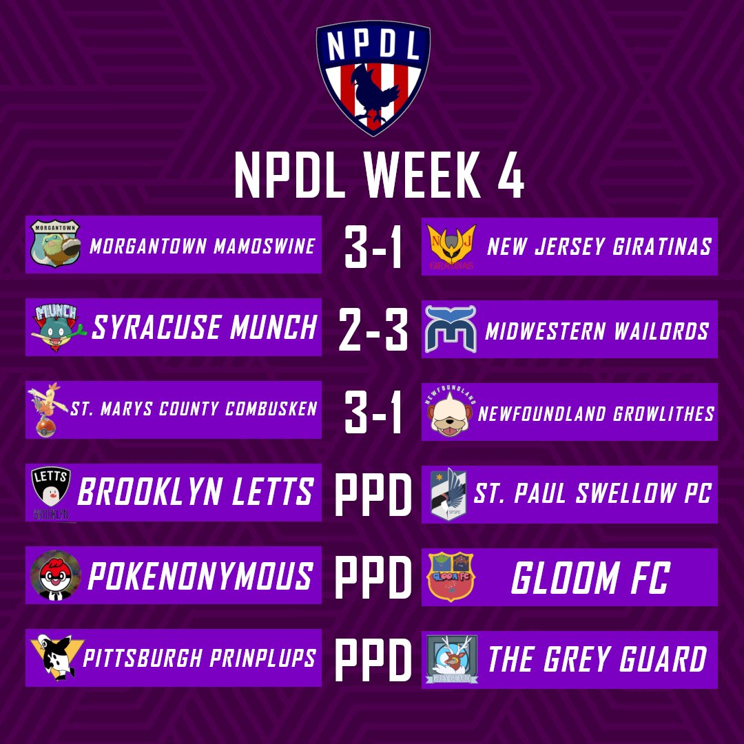 NamelessPDL's tweet photo. ATTENTION EVERY MAN, WOMAN, DOG, CAT, MOUSE, HONDA 09 CIVIC, ETC... your week 4 recap https://t.co/xJM6LS4VVK