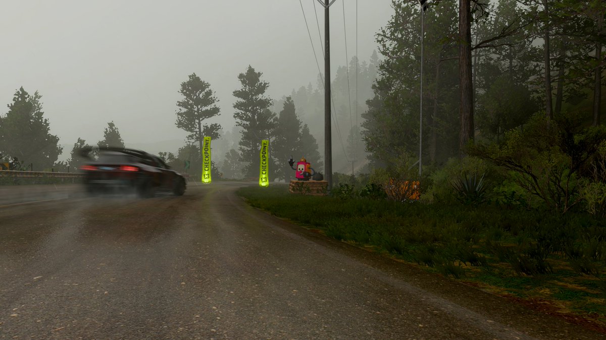 SEC3OPINCNO's tweet photo. @ForzaHorizon the Rally Across Mexico continues with stage 3: Caldera Descent. Race down tge volcano in spite of a tropical storm, on a paved technical single track route.
Code: 480 828 085
Rec tune: 167 443 184
#HorizonMoment
#ForzaHorizon5
#HorizonWilds
#HorizonBlueprint https://t.co/JiZ9pZWDqr