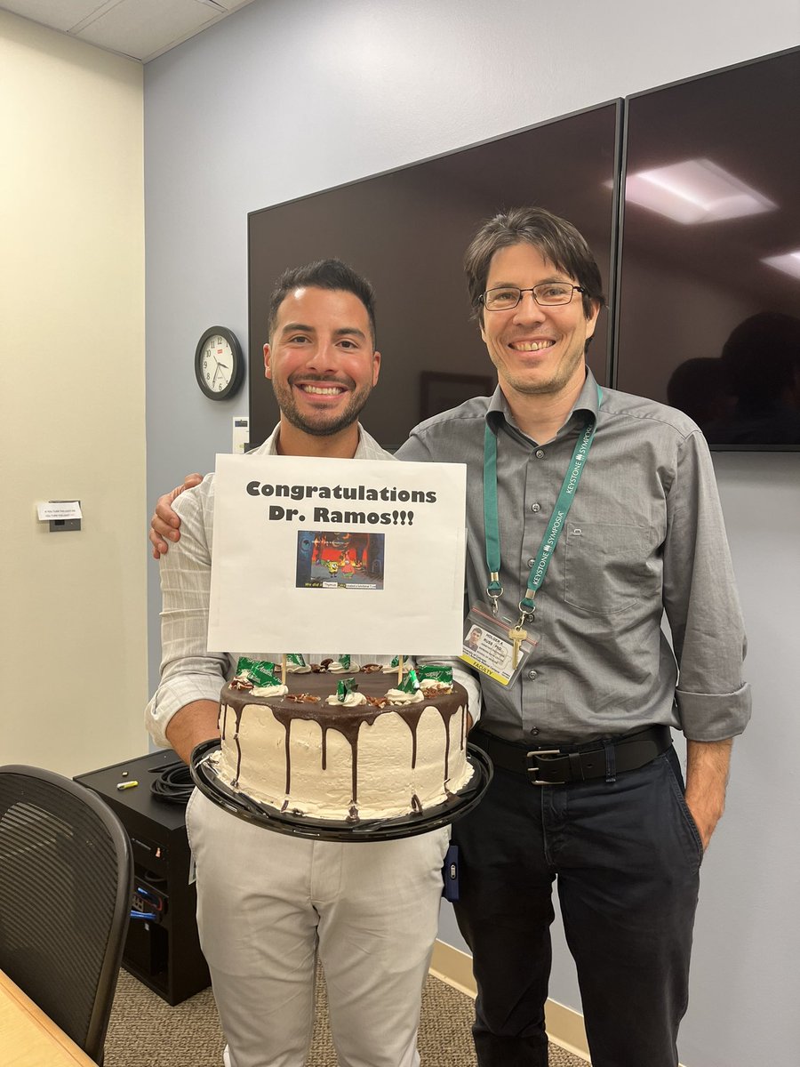 So that’s it: Dr. Ramos!