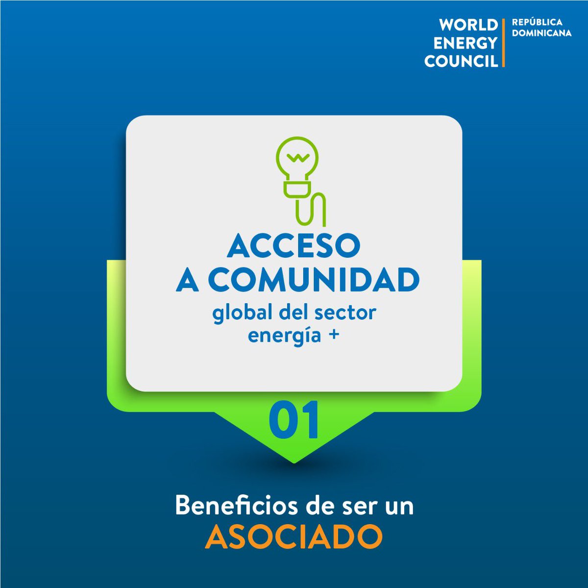 wec_rd's tweet photo. Ser asociado al Consejo Mundial de la Energía República Dominicana, te brinda oportunidades y beneficios únicos, respaldados por la organización mundial más fuerte en el área de energía.

¡Contáctate con nosotros y sé parte del WEC RD hoy!

#wec #wecrd #rd #energia #renovable https://t.co/aQdaxTaYdV