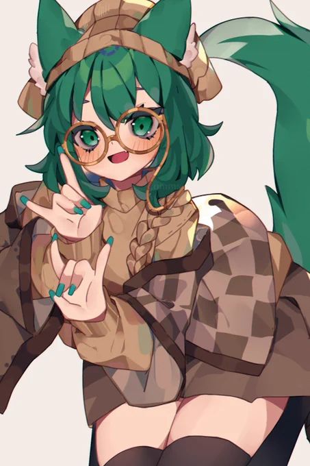 Cutee cutee kitsune 🦊🦊 
Comms for  @/Cashew_es 💚💚
Thankyouu so much for havin me !😌😌 
