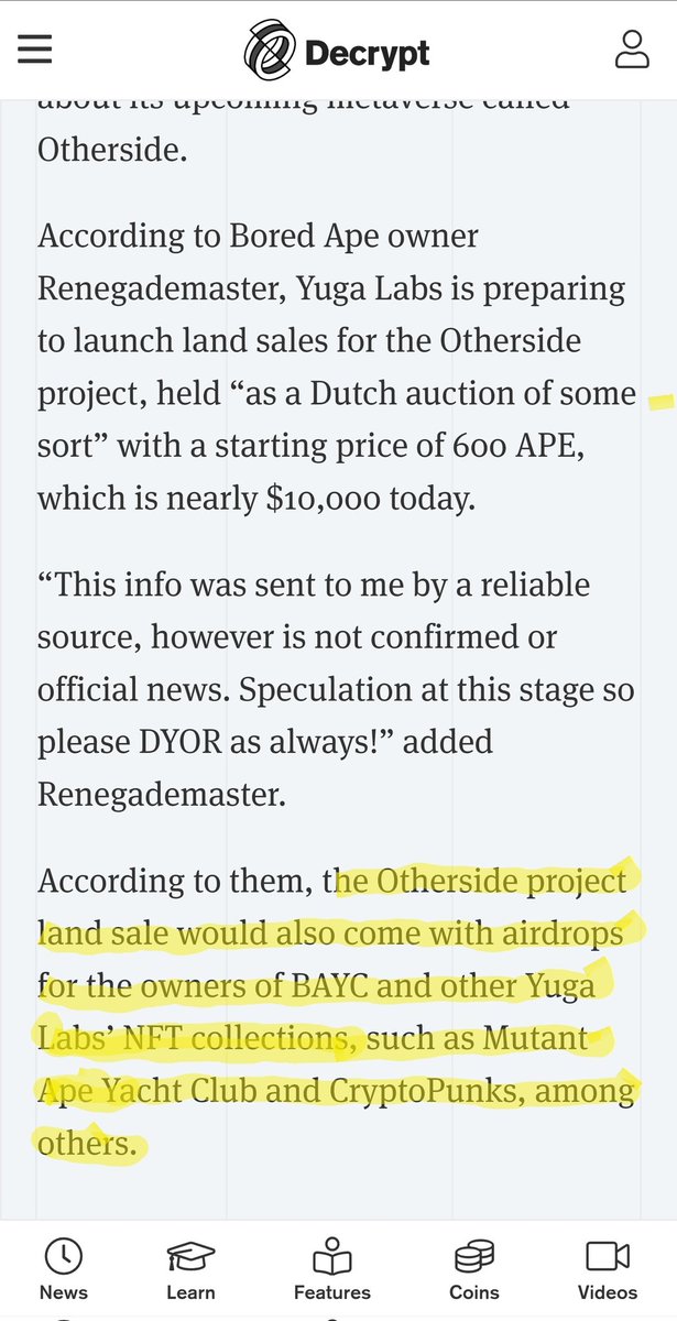 FrancisDhun's tweet photo. 🤑 "It's the Trendsetter, today tomorrow's newspaper" 

👀 Check out the full read below👇

https://t.co/xgqhTvT10M

#apecoin #Metaverse https://t.co/so0zVpbNse