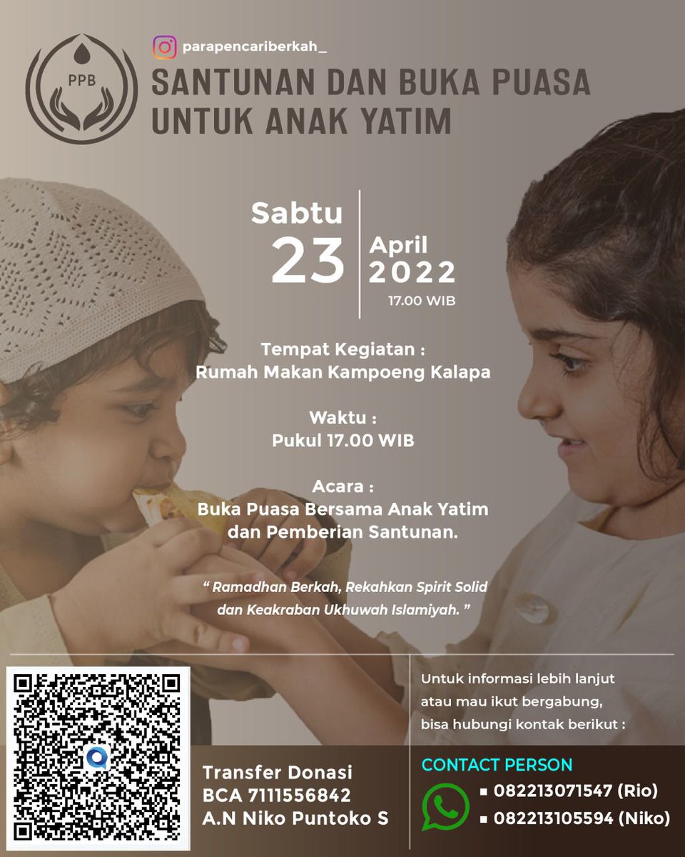 Lets to join us for sharing and caring to social humanity in this ramadhan kareem, InshaaAllah Berkah 😇🤲⭐🕌🌙