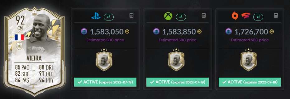 🔔 PRIME MOMENTS PATRICK VIEIRA YAPILIR MI???
✅Üzerine fazla konuşmaya gerek yok, her kadroda oynayama kapasitesi olan muazzam bir oyun sonu kartı.
✅Kesinlikle yapılır.
#FIFA22