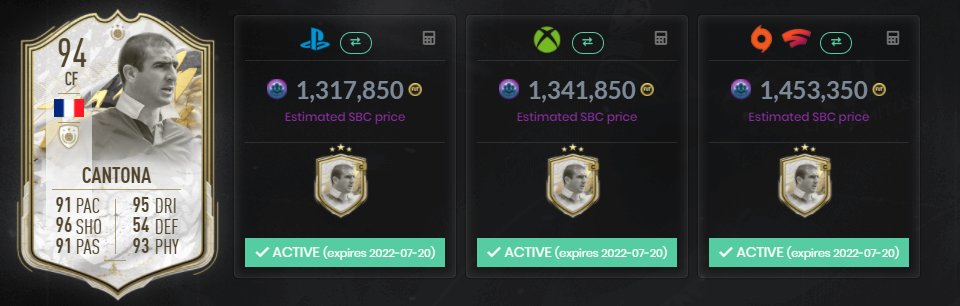 🔔 PRIME MOMENTS CANTONA YAPILIR MI???
✅Şut istatistikleri çok iyi, tam bir oyun sonu forveti.
✅Pas istatistikleri forvet için fazlasıyla iyi.
✅5 Beceri ve 4 Zayıf ayağa sahip.
❌ Türkiyedeki bağlantılar düşünüldüğünde dönmeyebilir.
✅Kart muazzam, kesinlikle yapılır.
#FIFA22