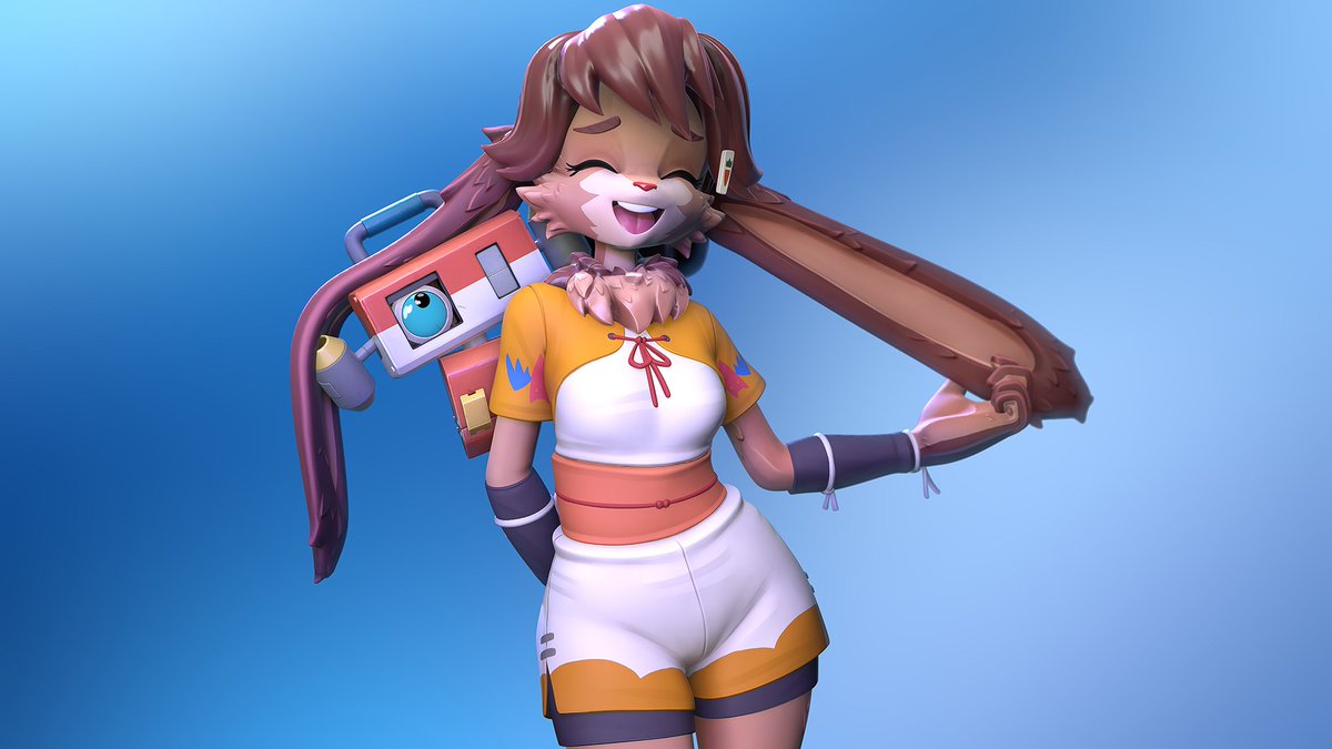 🐇Lop from Star Wars Visions!✨
More renders tomorrow...