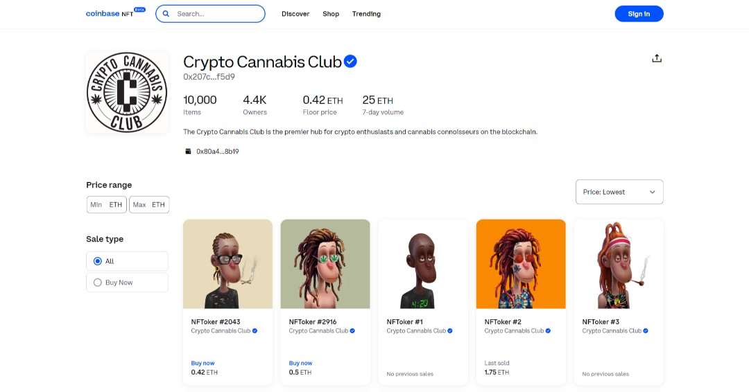 We are now verified on Coinbase NFT ☑️
#CCC #Tokertakeover