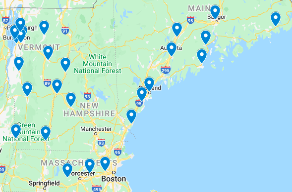 MigrantJustice's tweet photo. 26 and counting! Mayday's "Adopt-A-Hannaford" day of action is shaping up to be the largest yet! Find a #MilkWithDignity action near you, or sign up to organize one at your local @Hannaford!  https://t.co/8AX0zKn4cV https://t.co/PhGrkxSzbA