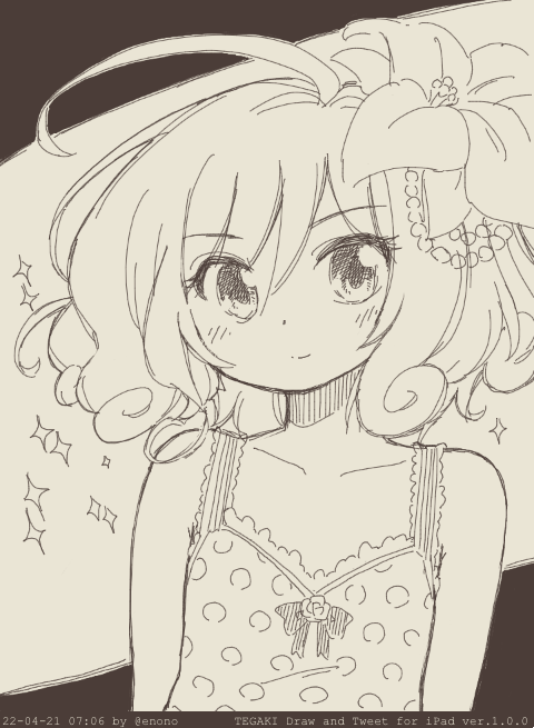 キースネリスちゃん…ふぅ… #tegaki_dt 