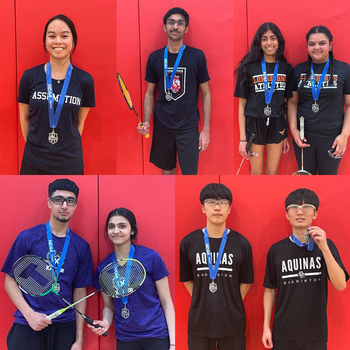 Congratulations to all of our HCAA Sr. Badminton Champions &amp; Finalists <a href="/BishopReding/">Bishop Reding</a> <a href="/CorpusAthletics/">CC Athletics</a> <a href="/APhysed/">Assumption_PhysEd</a> <a href="/CtKHH/">Christ The King SS</a> <a href="/StFXSOS/">St Francis Xavier CSS</a> <a href="/gostaraiders/">STA Athletics & Phys-Ed</a> @HCAA2017 <a href="/HCDSB/">Halton Catholic DSB</a> 
Good luck at GHAC!!