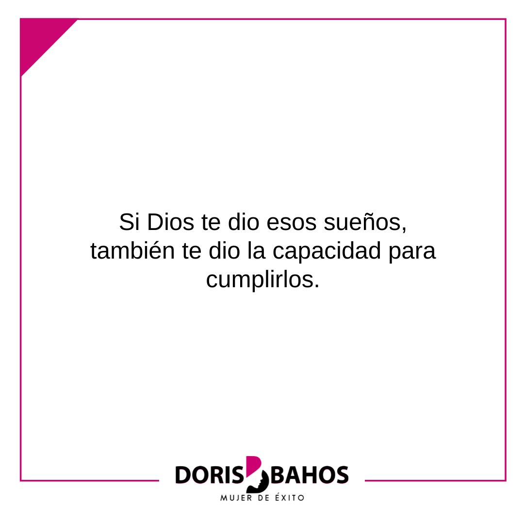 dorisvencer's tweet photo. ~ Doris Bahos ❤️
.
.
.
#amor #mujer #frases #millones #liderazgo #DorisBahos #motivación #abundancia #mentalidad #millonarios #mujerdeexito #emprendimiento #desarrollopersonal #inteligenciaemocional https://t.co/G7MBhAlNyY