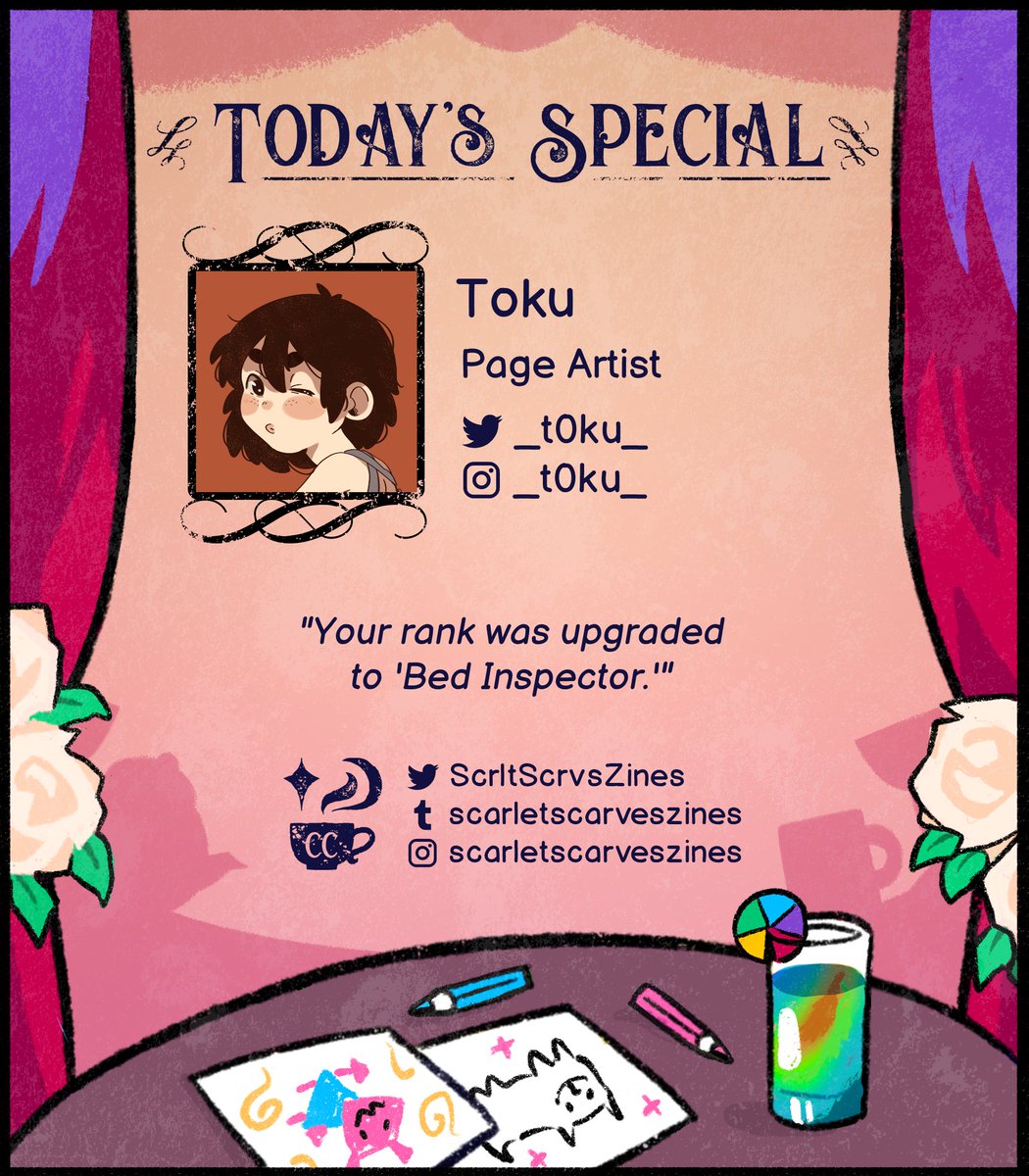 Color Cafe: Deltarune Coloring Book Fanzine tweet media