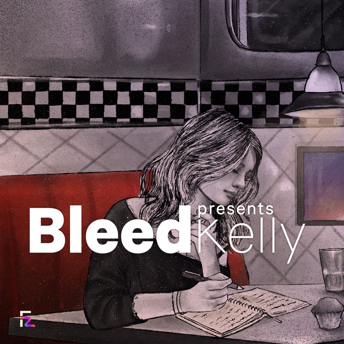 Our new fiction podcast, KELLY, based on the book, #BLEED launches tomorrow. written by @lauriestolarz, YA bestselling author of BLUE IS FOR NIGHTMARES. Hope you will check it out - link in bio and all that jazz. #writerscommunity #BookTwitter #WomenEmpowerment