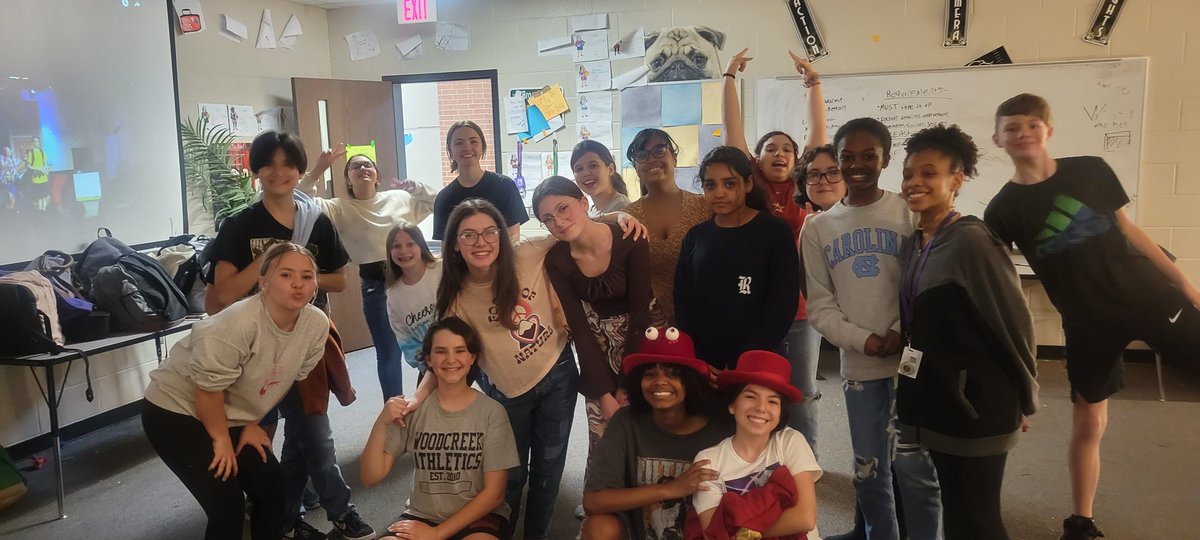 Thank goodness for amazing students! Choreography for You're a Good Man Charlie Brown! Buy tickets now!#BeEliteWMS #charliebrown #choreography <a href="/HumbleISD_WMS/">Woodcreek Middle</a> <a href="/thescplayhouse/">SC Playhouse 🐾</a> <a href="/HumbleISD/">Humble ISD</a>  <a href="/ElizabethFagen/">Liz Celania-Fagen</a>
humbleisd.revtrak.net/Middle-Schools… pic.x.com/GYAix0Z6Sg