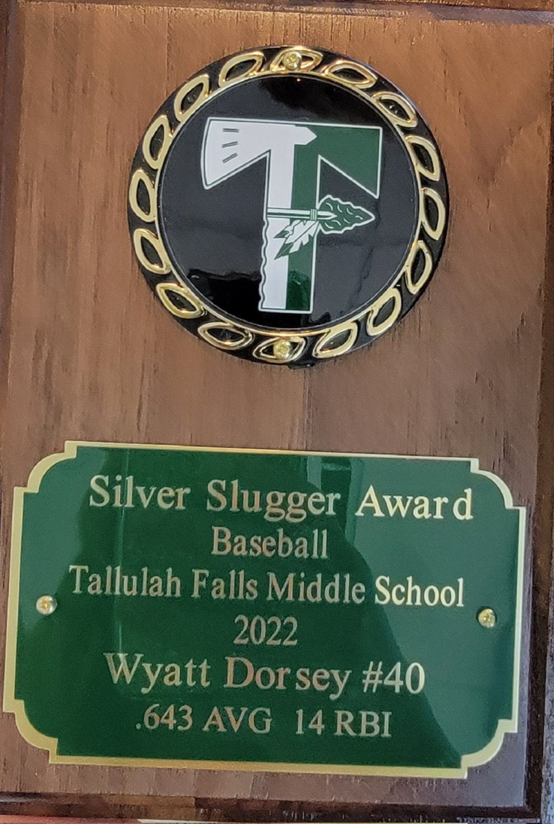 WyattDorsey2026's tweet photo. Thank you Coach Rogers &amp; Carter for the acknowledgment!  It was great season that ended with a .643 BA, 14 RBI &amp; 15 runs scored, with 7 doubles, 2 triples, &amp; 8 stolen bases while registering a .697 OBP. @AthleticsTFS @BlitzSportsGA @TEAMELITENATION @TEuncommitted @MaxPreps https://t.co/cPuDcnQqY7