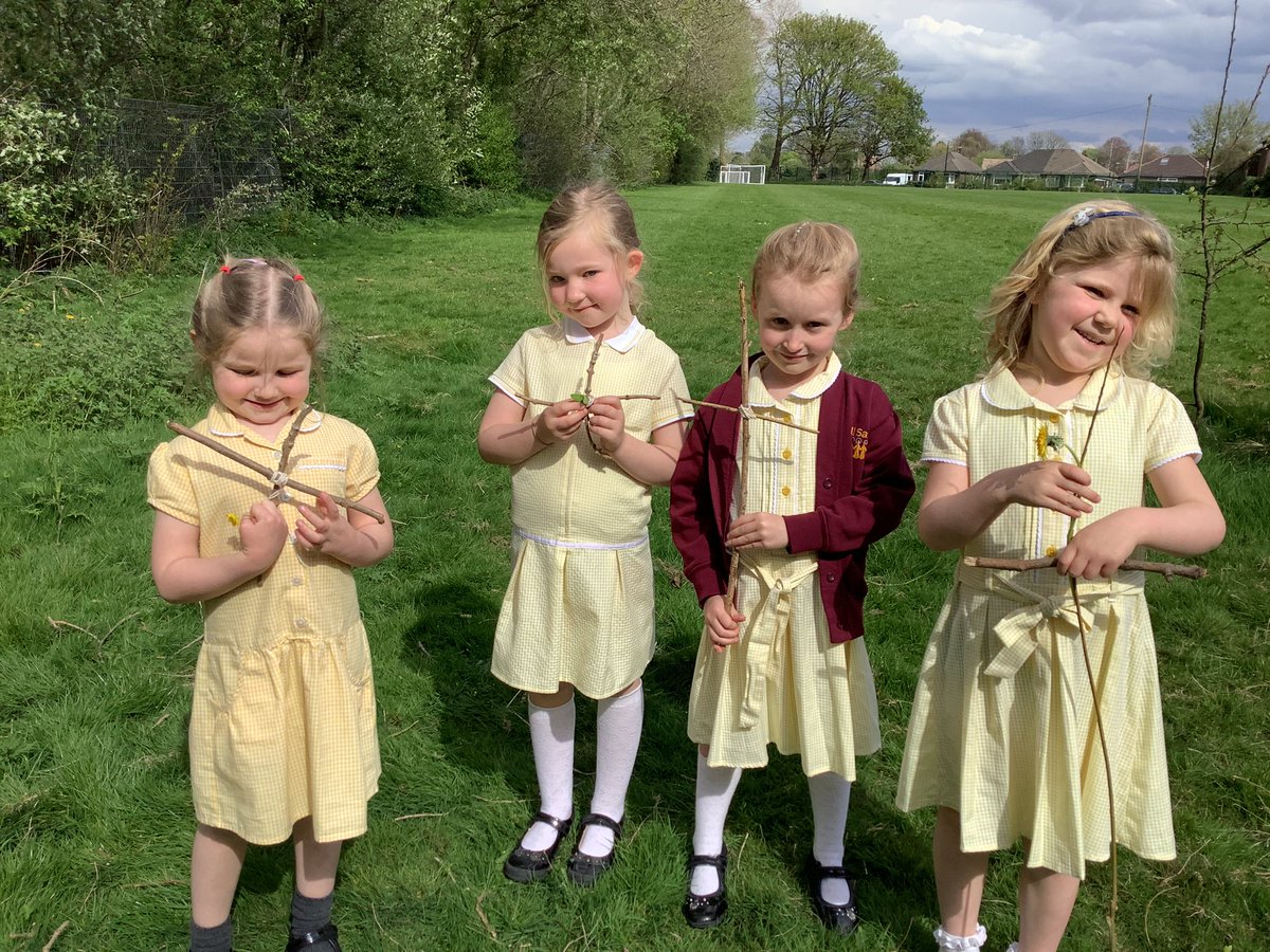 AllSaintsTraff's tweet photo. Year 1 enjoyed working on our school field to make some Easter crosses. We celebrated Jesus rising from the dead using twigs/sticks/something that everyone thought was finished with #theressurection #HeIsRisen #Eastercross #giftoflife πβοΈπ https://t.co/ura4wGtJHZ