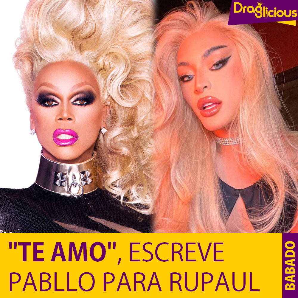 dragliciouz's tweet photo. Pabllo Vittar se declara para RuPaul "Te amo!" https://t.co/vfO5BZYdWd

Apoie a Draglicious, doe qualquer valor pelo PIX: draglicious@outlook.com https://t.co/zGaeUzzosQ