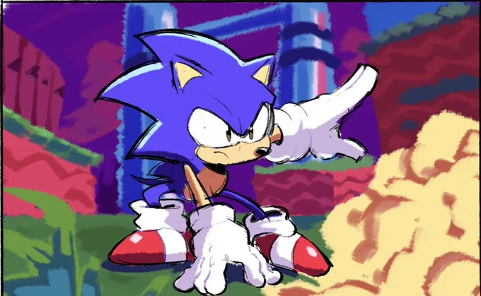 i'm a sonic artist ig hmmmm 