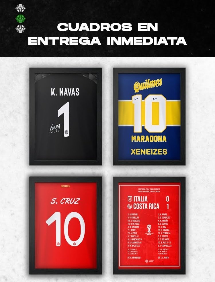 CascanteDesign's tweet photo. Aún tenemos estos cuadros futboleros para entrega inmediata 🙌🏼⚽
Precio: ¢8.500 
Recuerda que también puedes pedir el cuadro con el dorsal o partido histórico que desees✅ https://t.co/6yXySaUk0d