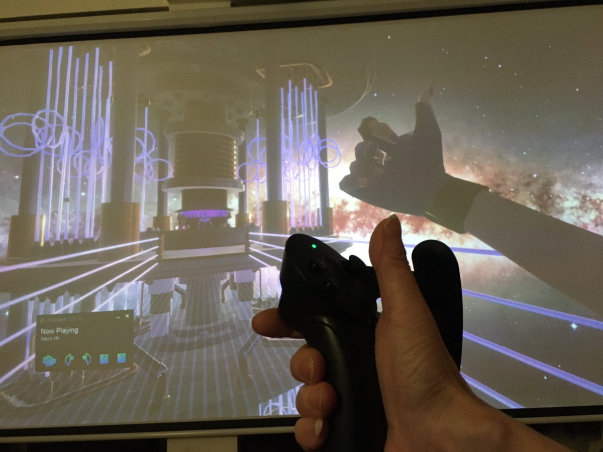 XaosPrincess's tweet photo. A big shout-out to @Steam’s great support 💜🛠😎
My #VR #IndexController broke down in the middle of my MA thesis preparation & within days I had a replacement delivered to my doorstep. The communication was friendly, non-redundant & on point. TY for this exemplary customer care! https://t.co/emNd4Zkf2b
