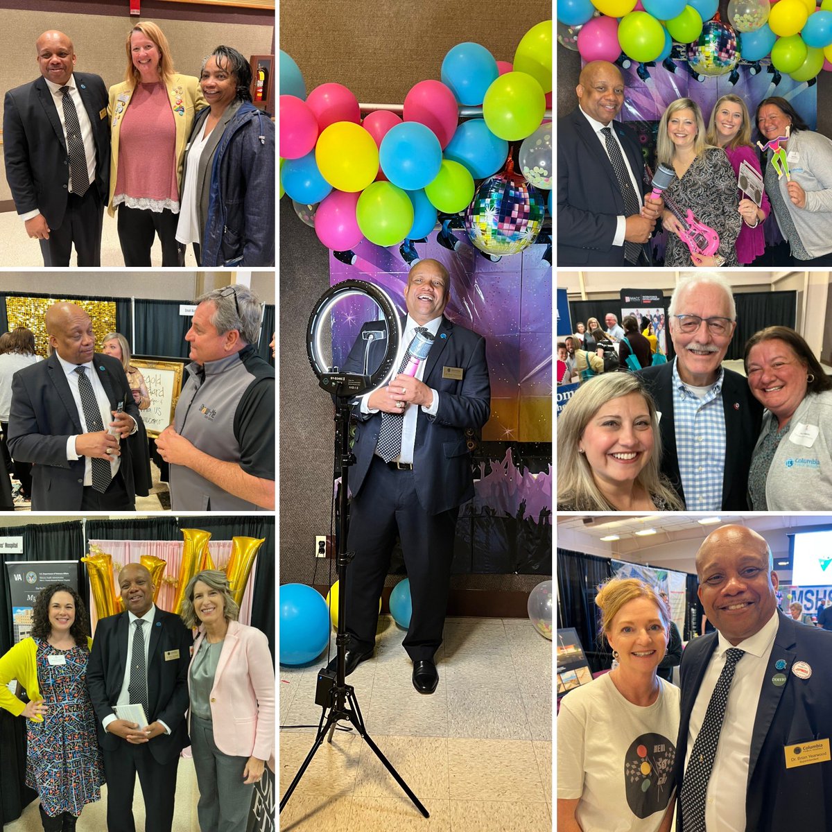 What a fun morning with community and business leaders at Chamber Day with <a href="/COMOChamber/">Columbia MO Chamber</a> and #CPSBest Superintendent <a href="/Byearwood1/">Dr. Brian Yearwood</a>. <a href="/ColumbiaREDI/">Columbia REDI</a> <a href="/TheFoodBankMO/">The Food Bank</a> <a href="/muhealth/">MU Health Care</a> <a href="/showmegames/">Show-Me STATE GAMES</a> <a href="/VAColumbiaMO/">VAColumbiaMO</a> <a href="/ColumbiaMall/">ColumbiaMall</a> <a href="/WomensNetworkMO/">Women's Network (CoMo)</a> <a href="/BGCofColumbiaMO/">BGCofColumbiaMO</a> <a href="/Shelter_Ins/">Shelter Insurance</a>