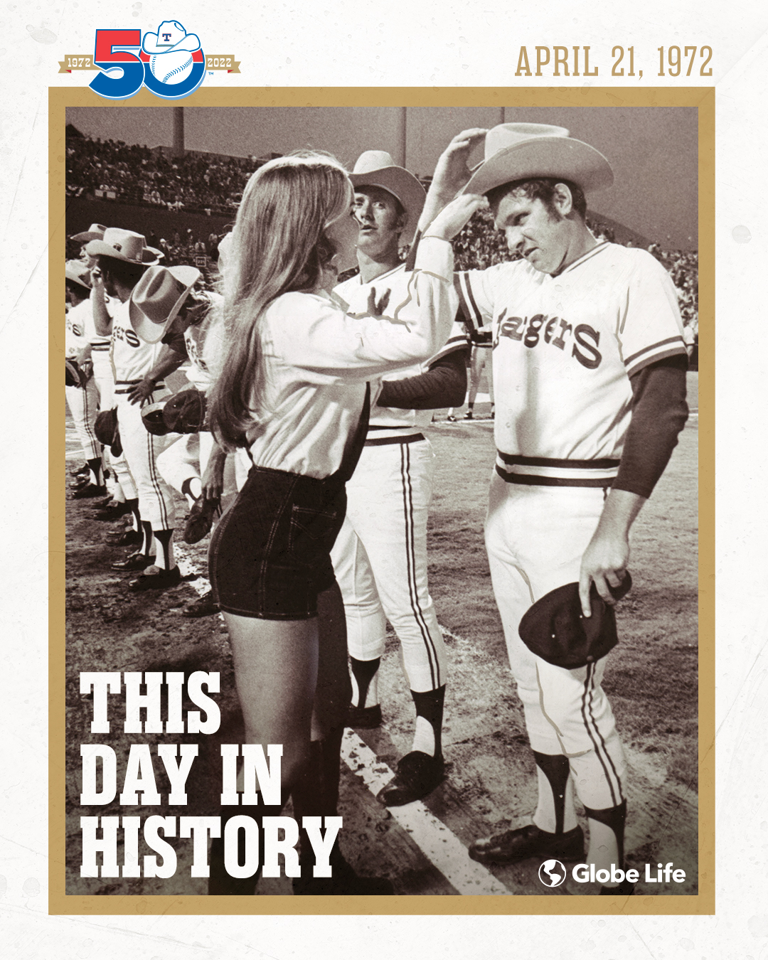 1972 Texas Rangers Official Program. From the inaugural season that, Lot  #12409