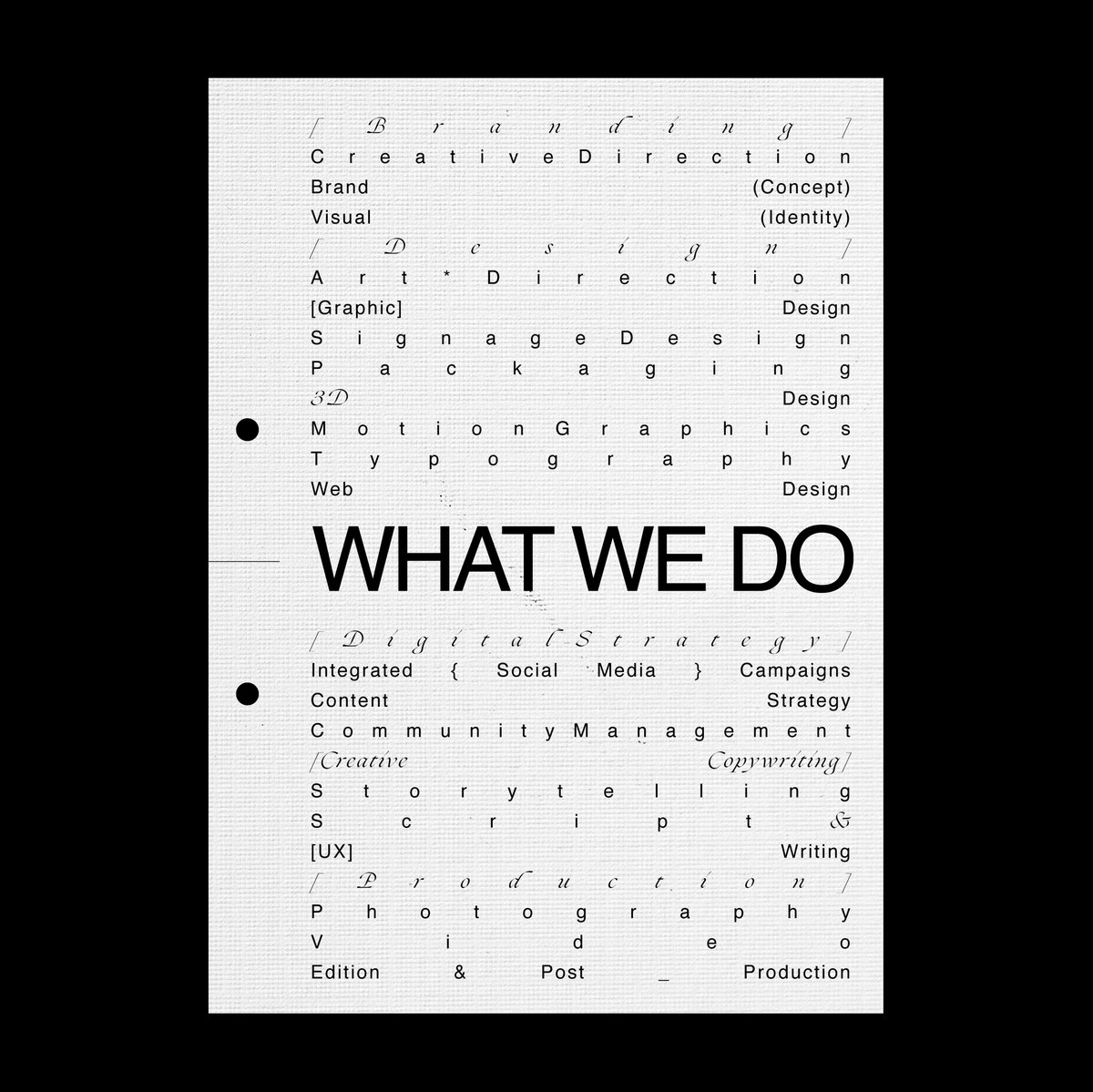 aiacollective's tweet photo. (*) Branding 
(*) Design 
(*) Digital Strategy 
(*) Creative Copywriting
(*) Production

＊∘ ✺ ＊∘ _______________  we are artists in action making you look gud https://t.co/ajDRZwRpc7