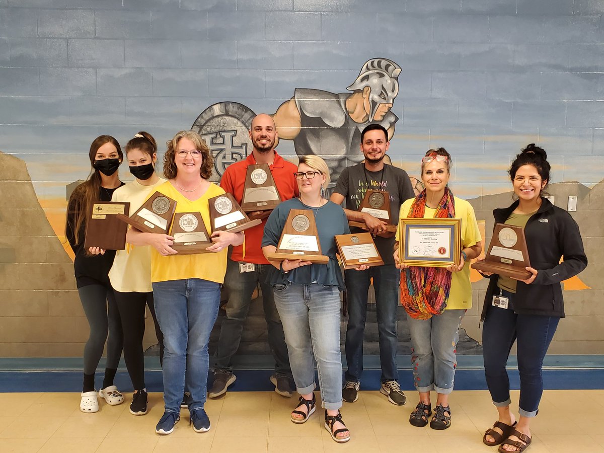The multi-award earning performing arts elective teachers of <a href="/NISDGarcia/">Dr. Hector P. Garcia MS</a> <a href="/NISD_FineArts/">Northside Fine Arts</a> 
7 sweepstakes and  3-1st division superior ratings #gladiatorgrit #weareback