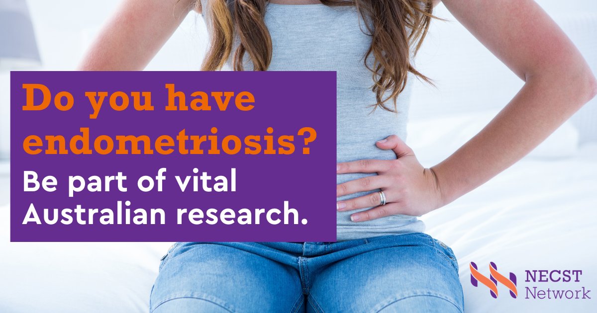 Do you have symptoms or a diagnosis of #endometriosis or #adenomyosis? Be part of leading Australian research to improve diagnosis and treatment options. You must be over 18 years old, live in Australia and speak fluent English to participate. Learn more: go.jeanhailes.org.au/necst