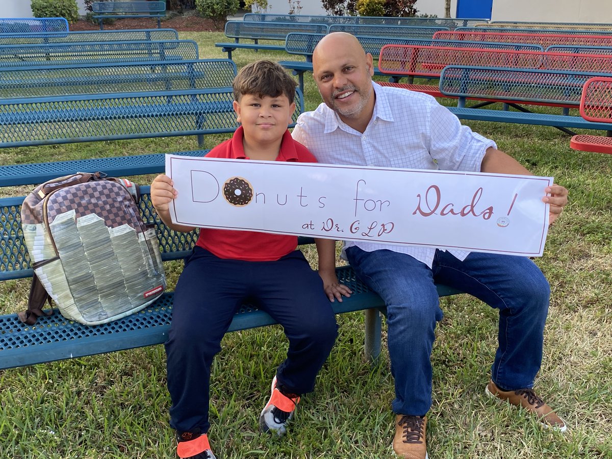 GilbertPorterES's tweet photo. We want to thank all our dads, grandfathers, uncles, and father figures who attend our Fathers in Action/Donuts with Dad. A special thanks to our PTA for sponsoring and helping with the event. #fathersinaction #glpptarocks @mdcpssouth @mdcpscommunity https://t.co/O58aPcf4wD