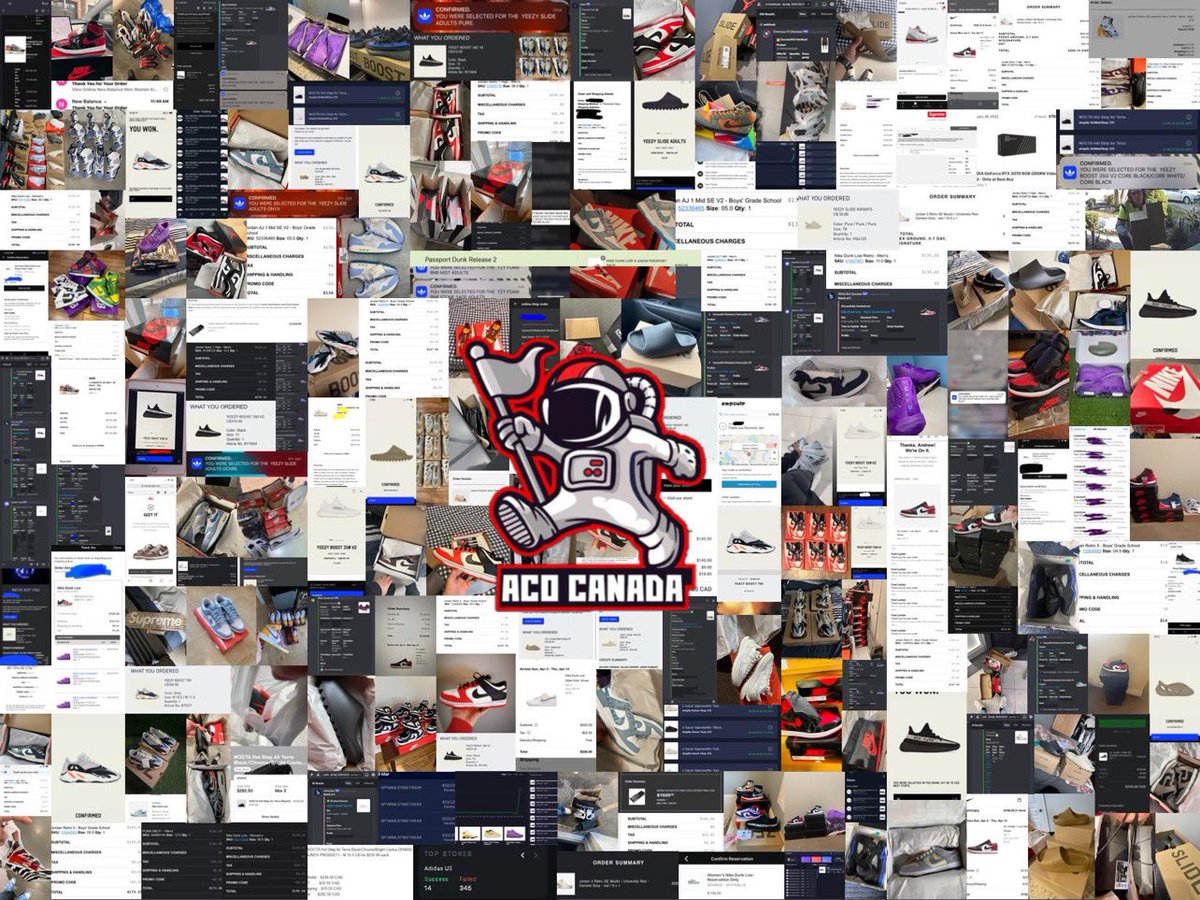MARCH  was UNREAL 🚨 
Our members took stock  with all tools provided within ACO CANADA!

• Online Release ACO 
• In-Store Reservations Wins 
• In-Store Info

JOIN NOW! ⤵️
discord.gg/YG8pQKJrWN