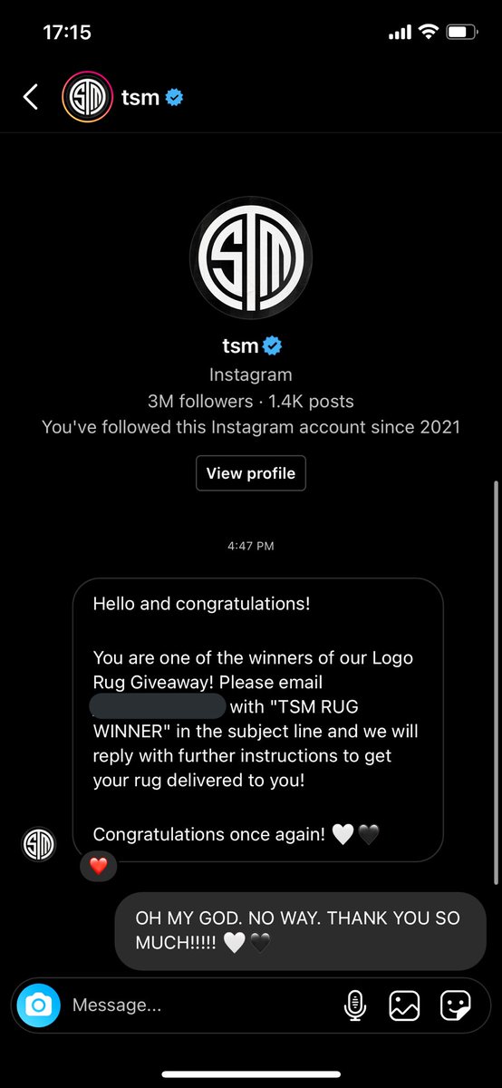 brookesaito's tweet photo. Literally the best day. Happy 420, and GO @TSM! 🤍🖤 #ApexLegends https://t.co/ci9roz5xQY