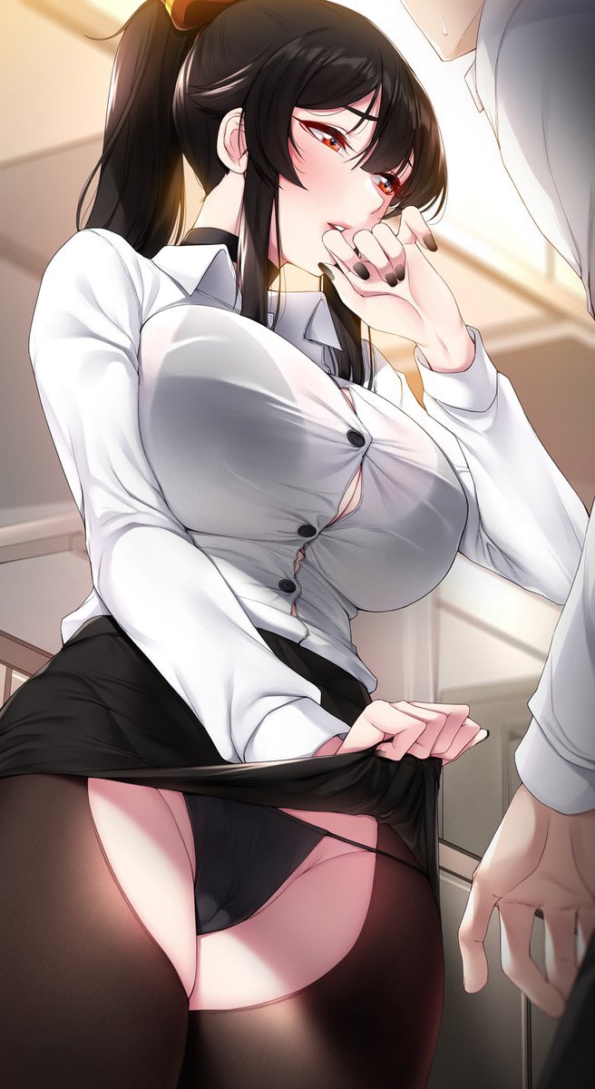 onlyfxnsagnes's tweet photo. ⠀ 

there’s been a certain coworker of hers that she’s had a crush on. maybe she can get him if she seduces him.
    
#LewdRP #NSFWRP #OpenRP #MVRP  
    
⠀ https://t.co/PzaziyDLyK