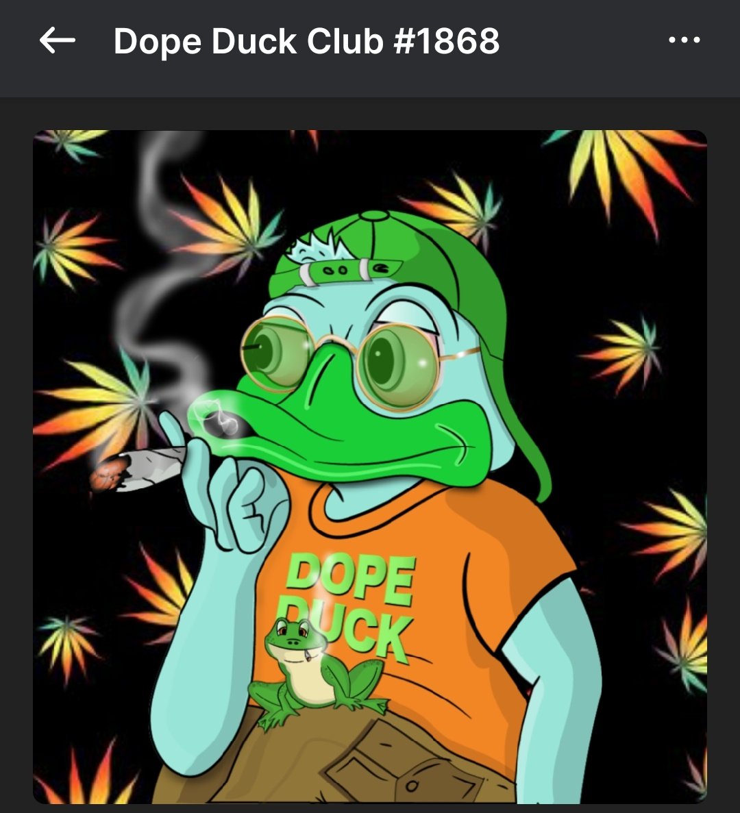 #DopeDuck #thc #420day