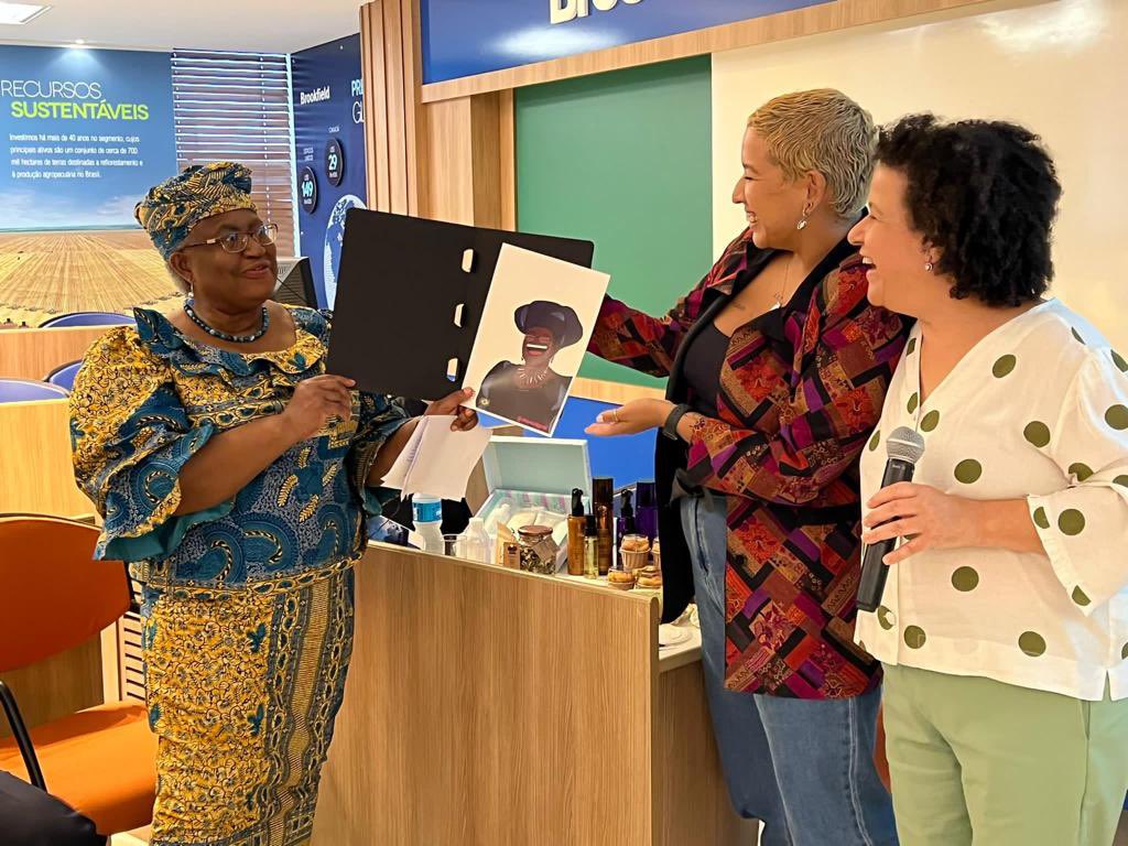 Exciting meeting with powerful women entrepreneurs in São Paolo exploring the possibilities of Digital Trade! <a href="/wto/">WTO</a> <a href="/BrazilWTO/">Mission of Brazil to the WTO 🇧🇷</a>